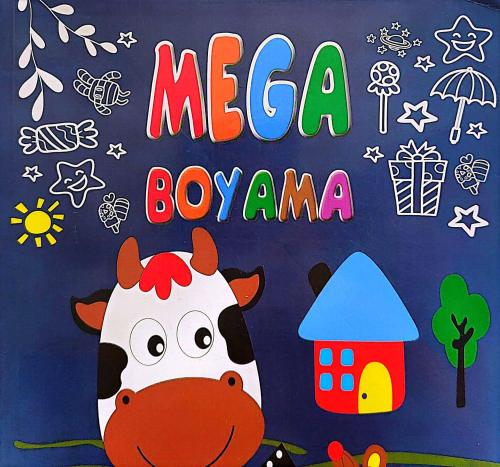 Mega Boyama Lacivert - Kolektif | Parıltı Yayınları - 9786053037156