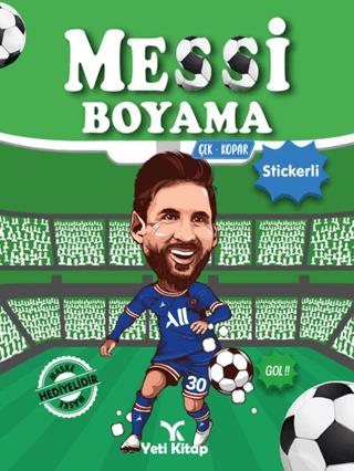 Messi Boyama Kitabı - Kolektif | Yeti Kitap - 9786256801189