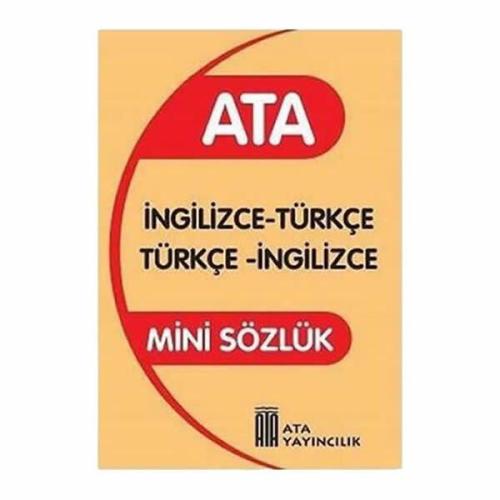 Mini İngilizce Sözlük ( Plastik Kapak) Ata Yayıncılık - | Ata Yayıncıl