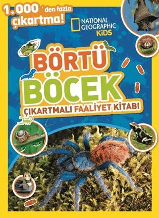 National Geographic Kids Börtü Böcek Çıkartmalı Faaliyet Kitabı - Kole