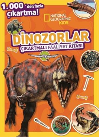 National Geographic Kids Dinozorlar Çıkartmalı Faaliyet Kitabı - Kolek