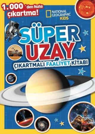 National Geographic Kids Süper Uzay Çıkartmalı Faaliyet Kitabı - Kolek