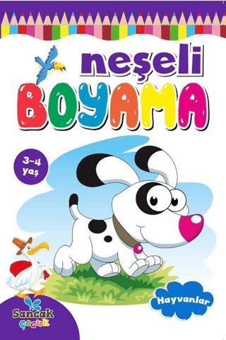 Neşeli Boyama - Hayvanlar - Fatıma Gülbahar Karaca | Sancak Çocuk - 97