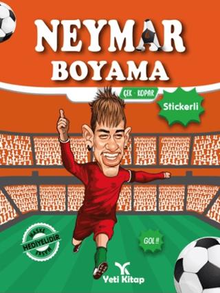 Neymar Boyama Kitabı - Kolektif | Yeti Kitap - 9786256801202