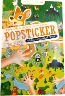 Orman Hayvanları Popsticker - Kolektif | Lama Toys - 8684032589409