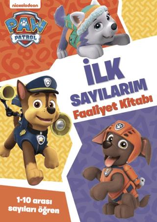 Paw Patrol İlk Sayılarım Faaliyet Kitabı - Caroline Asquith | Beta Kid