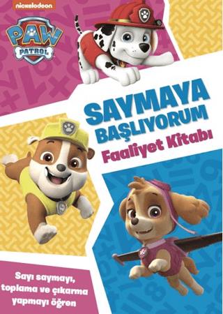 Paw Patrol Saymaya Başlıyorum - Spin Master Paw | Beta Kids Yayınları 