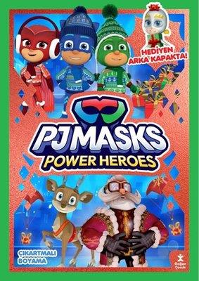 Pjmasks Power Heroes - Parti Zamanı Çıkartmalı Boyama Kitabı - Kolekti