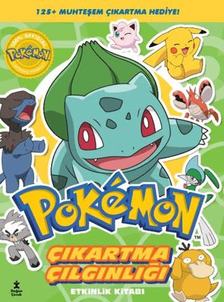 Pokemon Bulbasaur Çıkartma Çılgınlığı - Kolektif | Doğan Çocuk - 97862