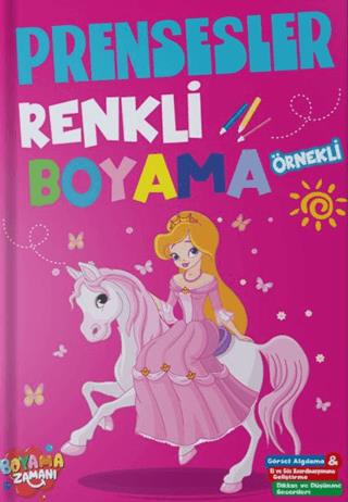 Renkli Boyama - Prensesler - Kolektif | Boyama Zamanı - 9786257873161