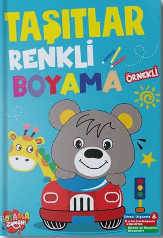 Renkli Boyama - Taşıtlar - Kolektif | Boyama Zamanı - 9786257873154