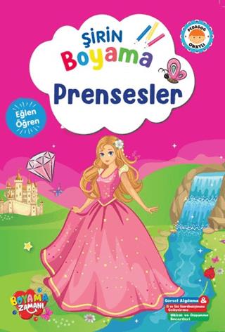 Şirin Boyama - Prensesler - Kolektif | Boyama Zamanı - 9786257873413