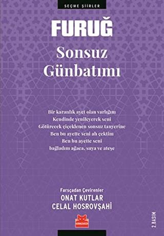 Sonsuz Günbatımı - Furuğ Ferruhzad | Kırmız Kedi - 9786052984741