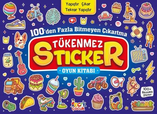 Tükenmez Stıcker Kitabı (100+ Çıkartma) - Kolektif | Bıcırık Yayınları