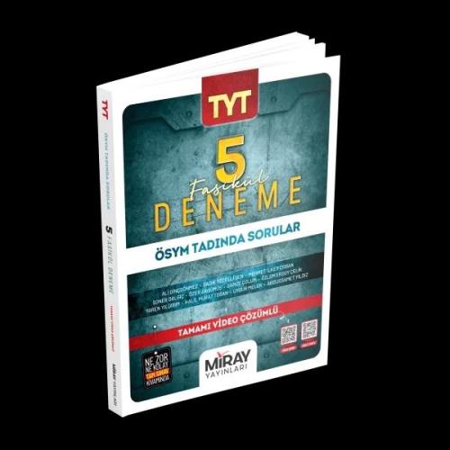 Tyt 5 Deneme - Kolektif | Miray Yayınları - 9786256142039