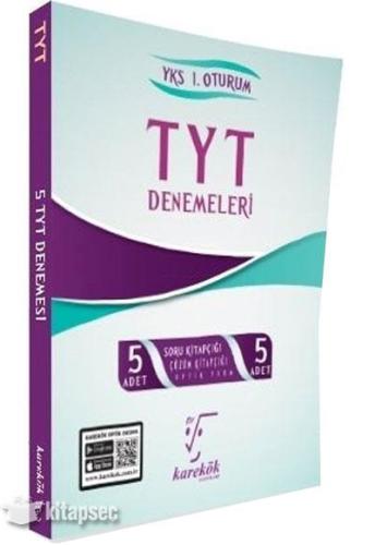 Tyt 5 Li Deneme Seti - Karekök Komisyon | Karekök Yayınları - 97862571