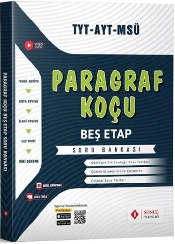 Tyt Ayt Msü Paragraf Koçu Soru Bankası Beş Etap - Kolektif | Sonuç Yay