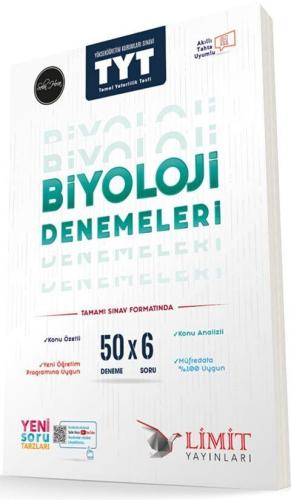 Tyt Biyoloji Denemeleri - Kolektif | Limit Yayınları - 9786052754863