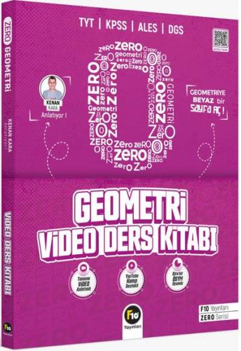 Tyt Kpss Ales Dgs Geometri Video Ders Kitabı Zero Serisi - Kenan Kara 