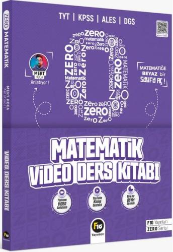 Tyt Kpss Ales Dgs Matematik Video Ders Kitabı Zero Serisi - Mert Hoca 