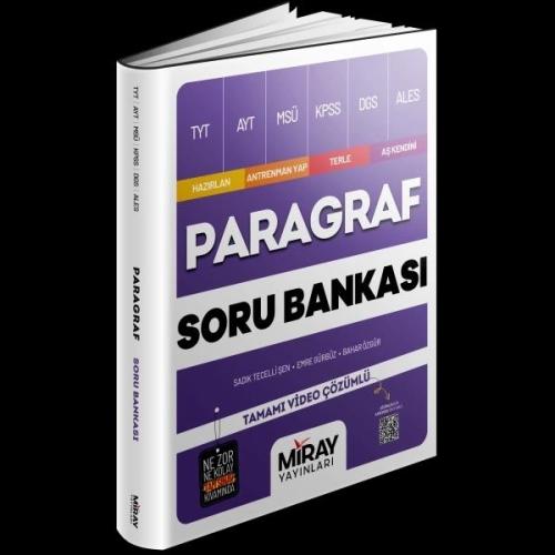 Tyt Paragraf Soru Bankası - Kolektif | Miray Yayınları - 9786256412699