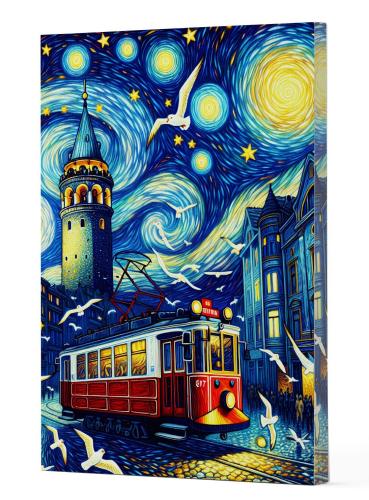 Van Gogh Galata Çizgili Defter 1 - Kolekitf | Vivago Art - 86860547370