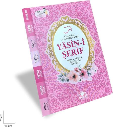 Yasin-i Şerif (pembe) Çanta Boy Kampanyalı - Kolektif | Merve Yayınlar