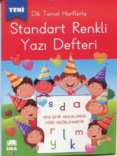 Yazı Defteri Standart Dik Çizgili Küçük Boy - | Ema Çocuk - 9786052005