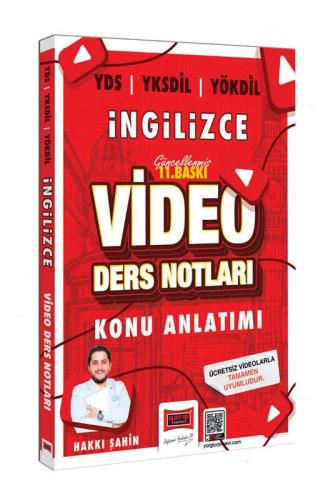 Yds Yökdil Yksdil İngilizce Video Ders Notları - Hakkı Şahin | Yargı Y