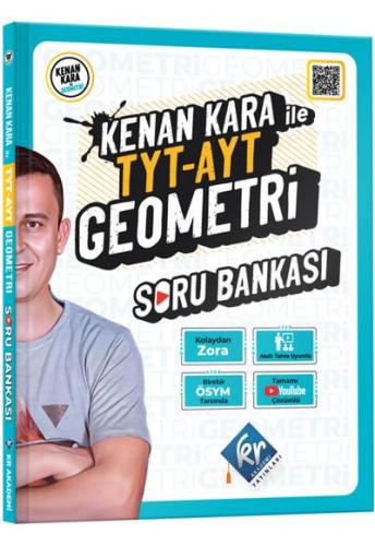 Yks Tyt-ayt Geometri Soru Bankası - Kenan Kara | Kr Akademi Yayınları 