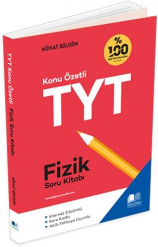 Tyt Fizik Konu Özetli Soru Kitabı 2023 - Nihat Bilgin | Nihat Bilgin -