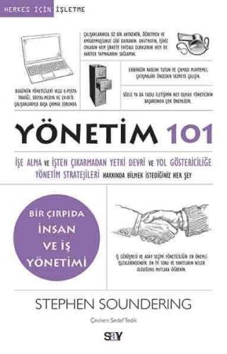 Yönetim 101 - Stephen Soundering | Say - 9786050207217